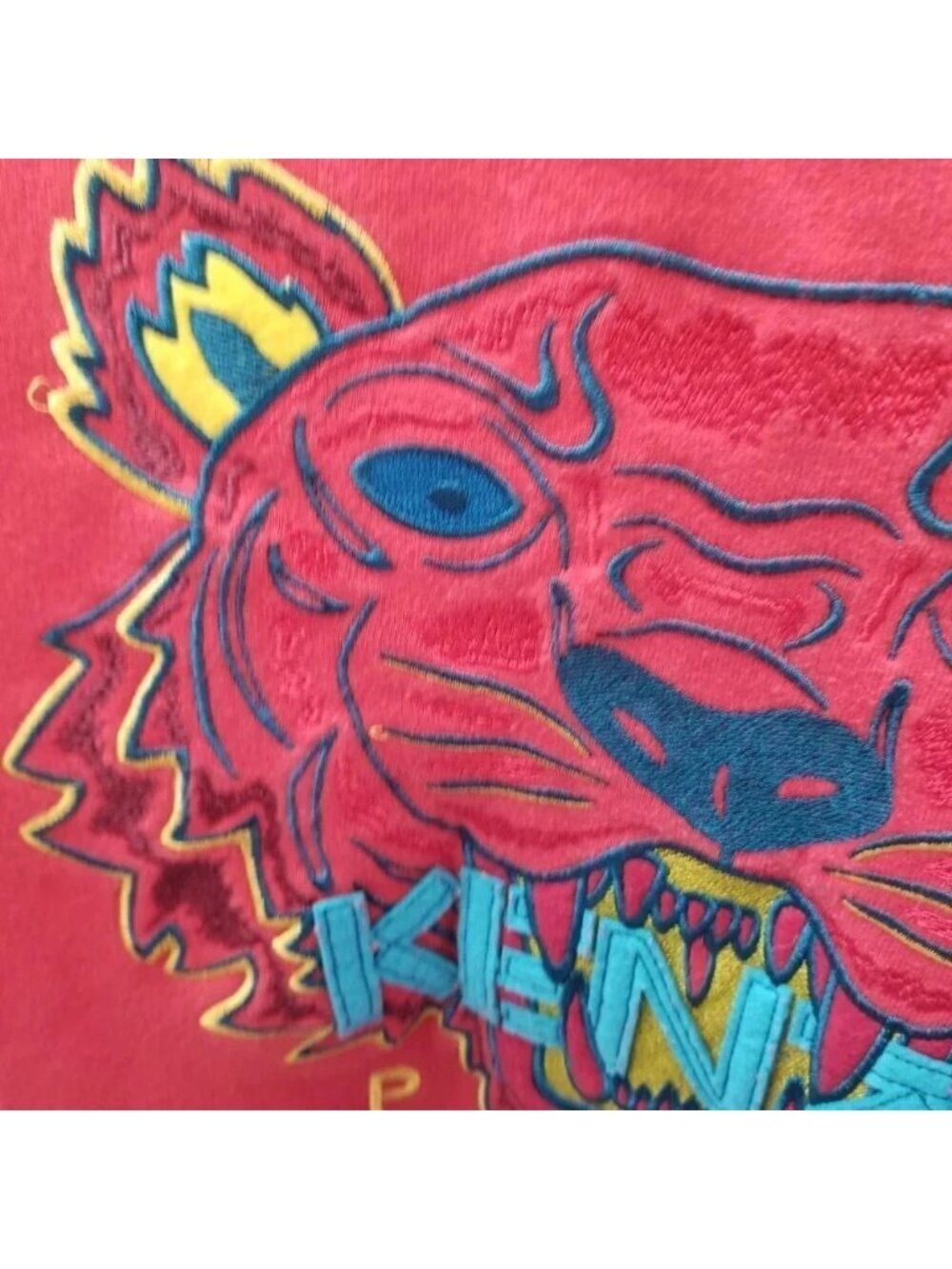 Kenzo Red Tiger Crew Neck - Picture 6 of 11
